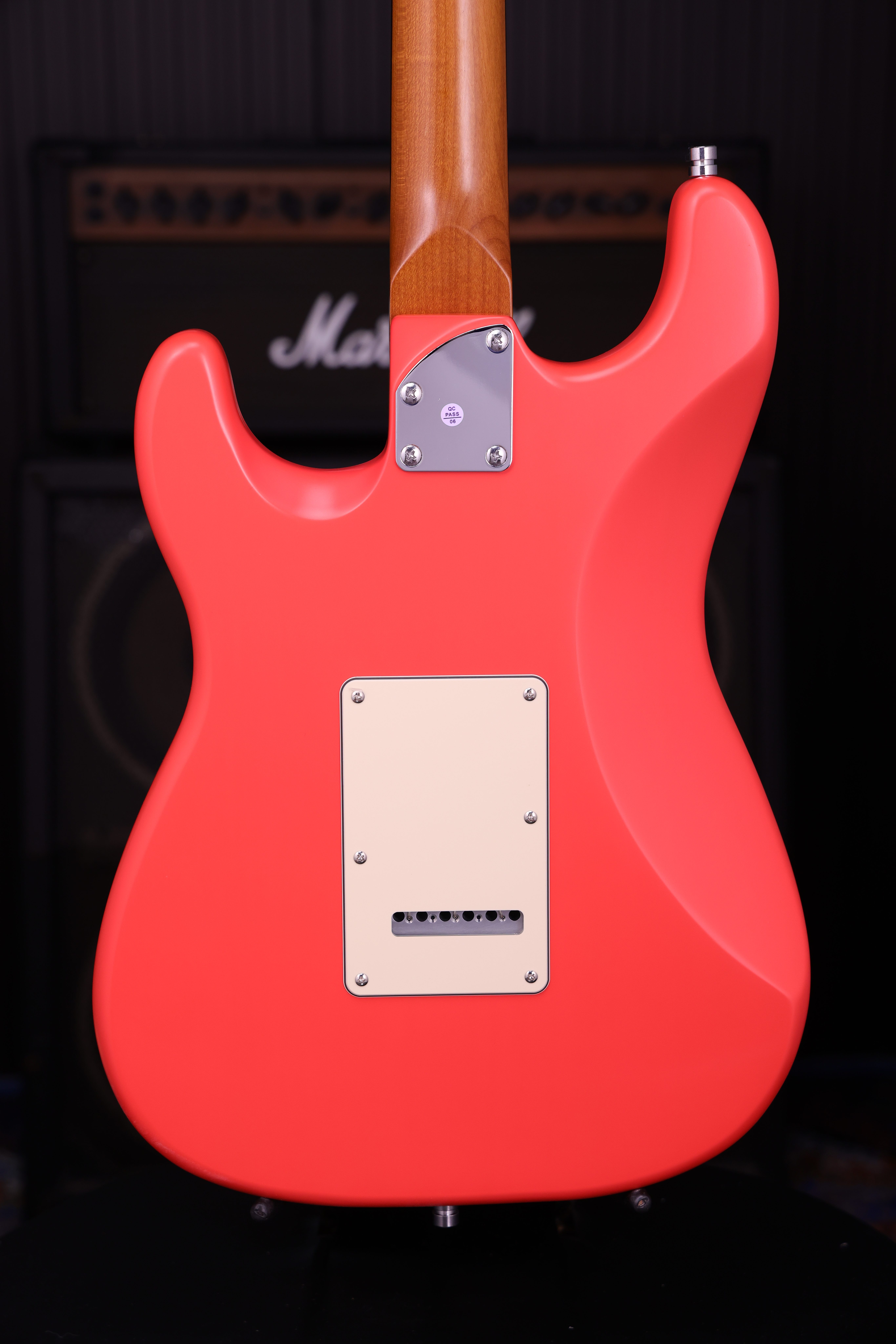 Patina Guitars Ps3 Frd 3s Trem Rw - Fiesta Red - Str shape electric guitar - Variation 3