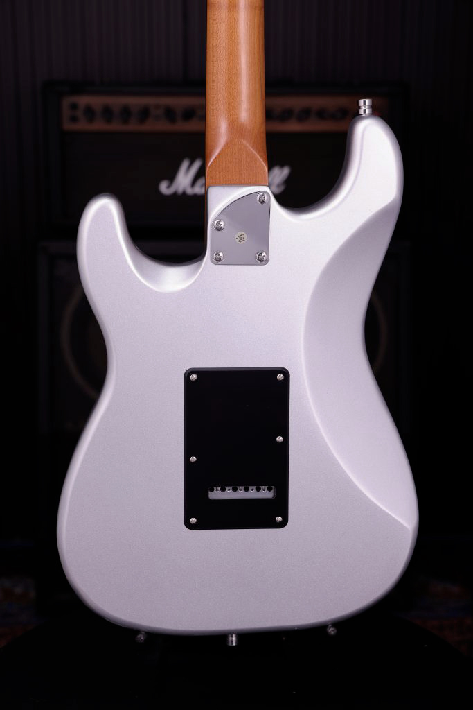 Patina Guitars Ps3 Sl 3s Trem Rw - Silver - Str shape electric guitar - Variation 3
