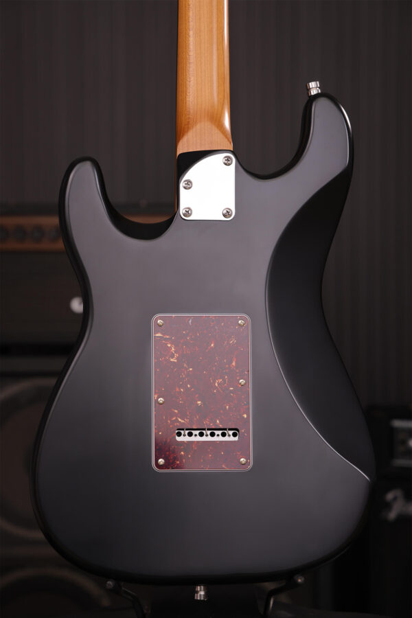 Patina Guitars Ps4 Bk Hss Trem Rw - Black - Str shape electric guitar - Variation 3