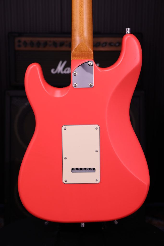 Patina Guitars Ps4 Frd Hss Trem Rw - Fiesta Red - Str shape electric guitar - Variation 3