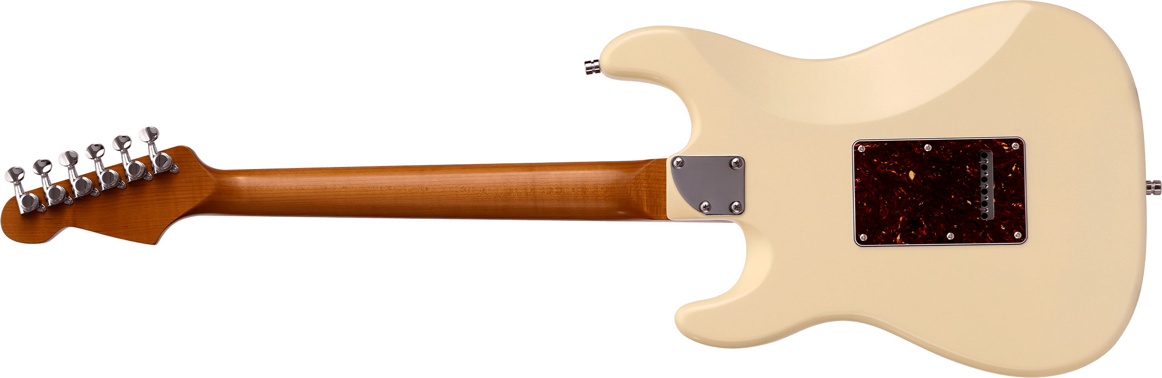 Patina Guitars Ps4 Ow Hss Trem Rw - Olympic White - Str shape electric guitar - Variation 1