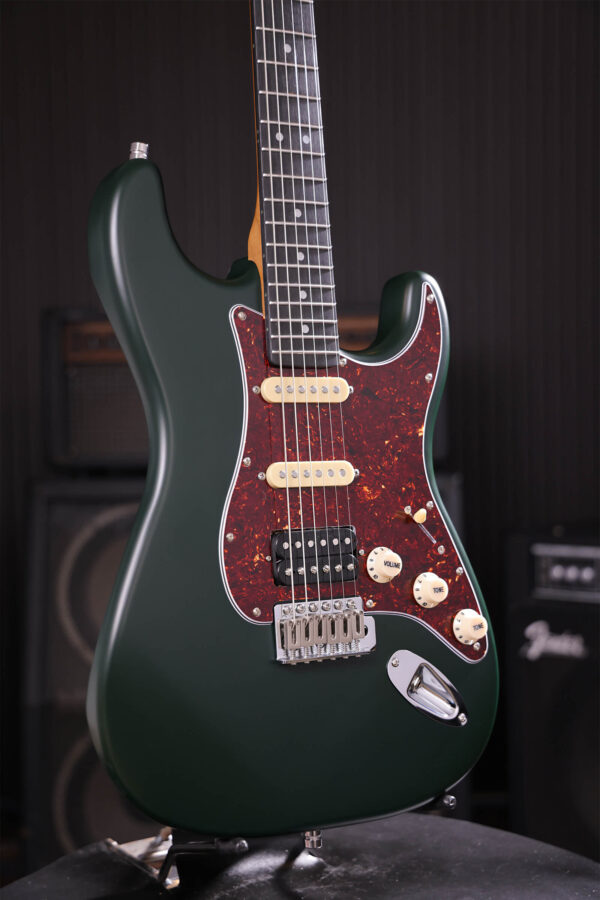 Patina Guitars Ps4 Sgr Hss Trem Rw - Sherwood Green - Str shape electric guitar - Variation 2