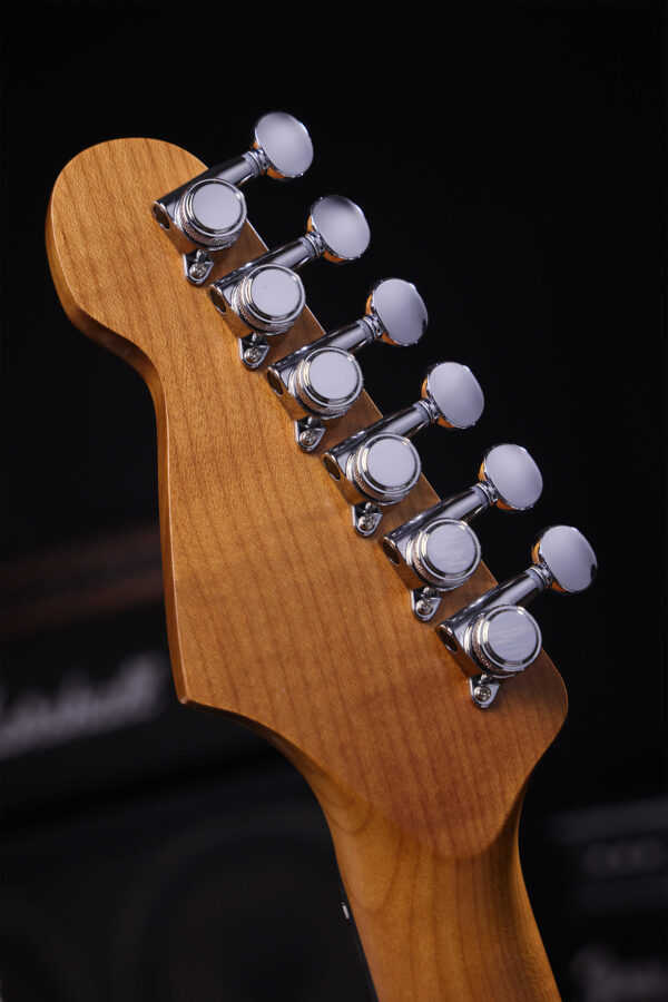 Patina Guitars Ps6 Lpb R 3s Trem Rw - Lake Placid Blue Relic - Str shape electric guitar - Variation 4