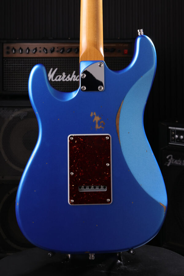 Patina Guitars Ps7 Lpb R Hss Trem Rw - Lake Placid Blue - Str shape electric guitar - Variation 3