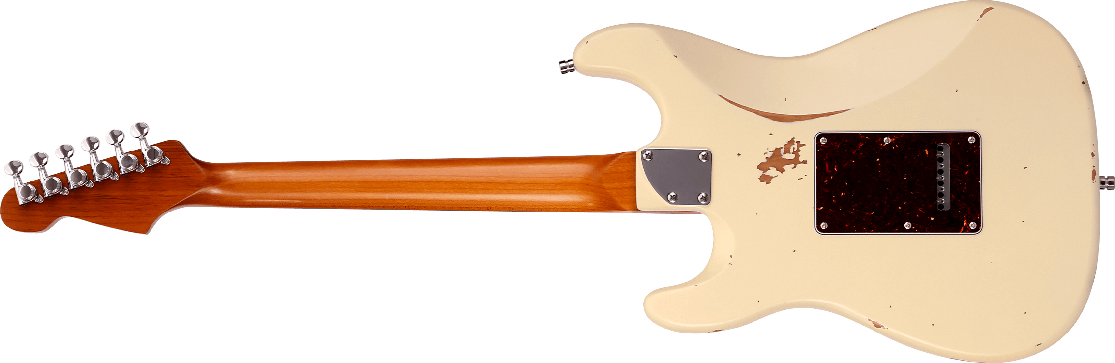 Patina Guitars Ps7 Ow R Hss Trem Rw - Olympic White - Str shape electric guitar - Variation 1