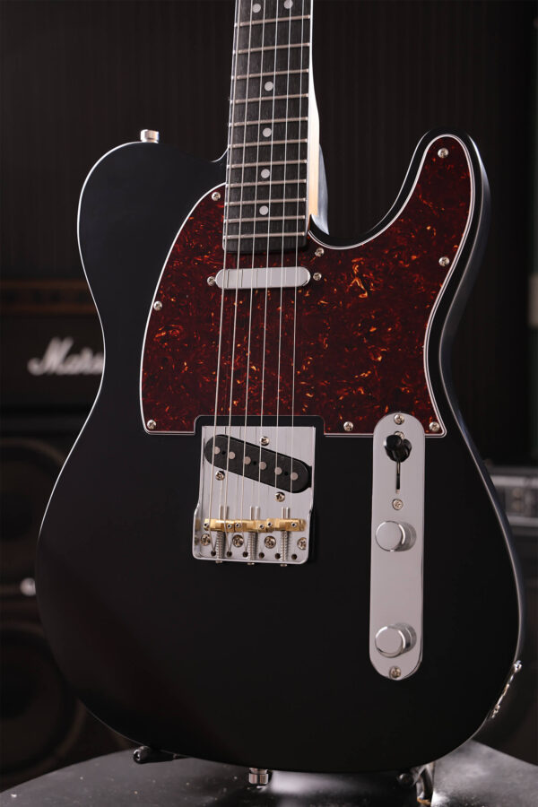 Patina Guitars Pt3 Bk 2s Ht Rw - Black - Tel shape electric guitar - Variation 2