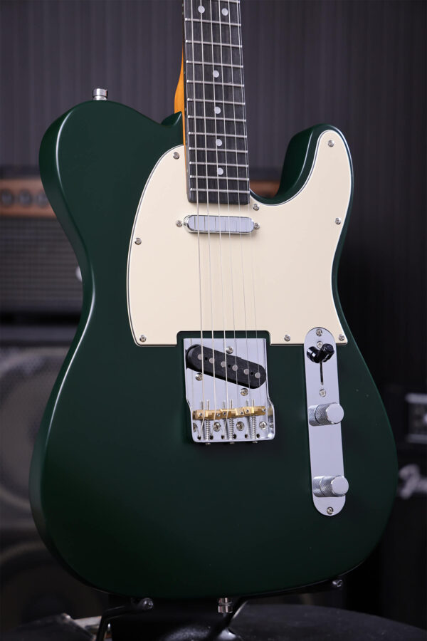 Patina Guitars Pt3 Sgr 2s Ht Rw - Sherwood Green - Tel shape electric guitar - Variation 2