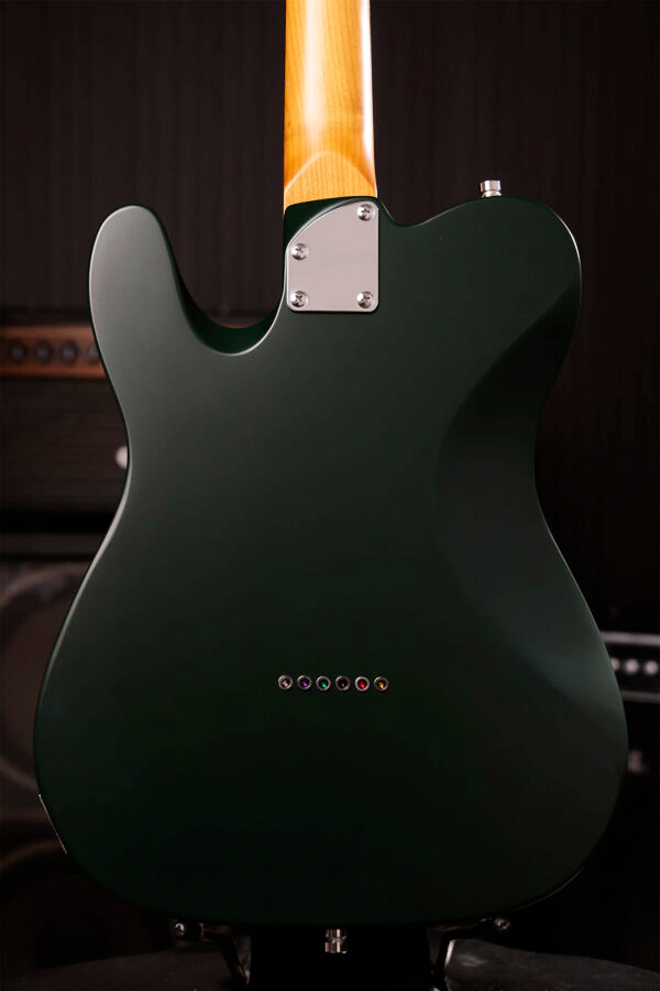 Patina Guitars Pt3 Sgr 2s Ht Rw - Sherwood Green - Tel shape electric guitar - Variation 3
