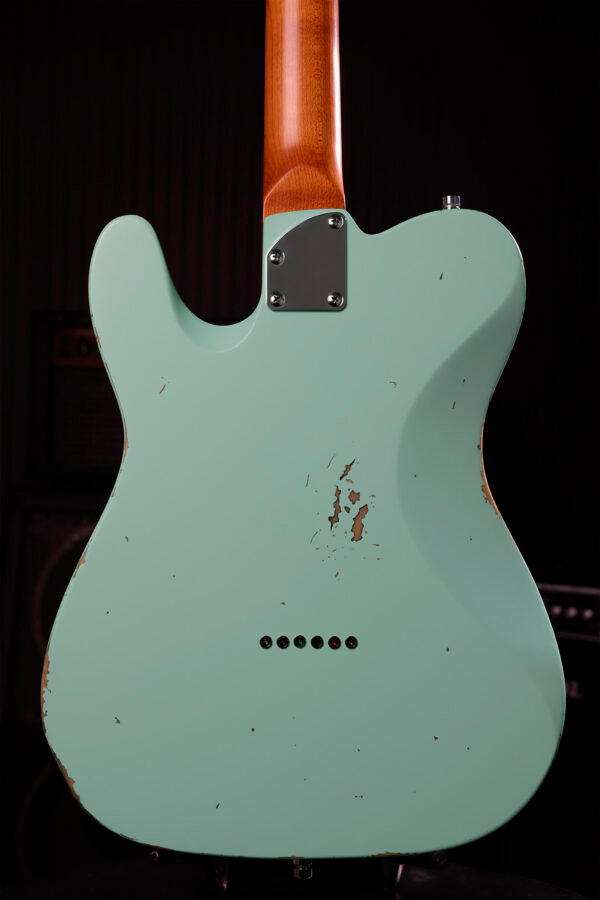 Patina Guitars Pt6 Sfg R 2s Ht Rw - Seafoam Green - Tel shape electric guitar - Variation 3