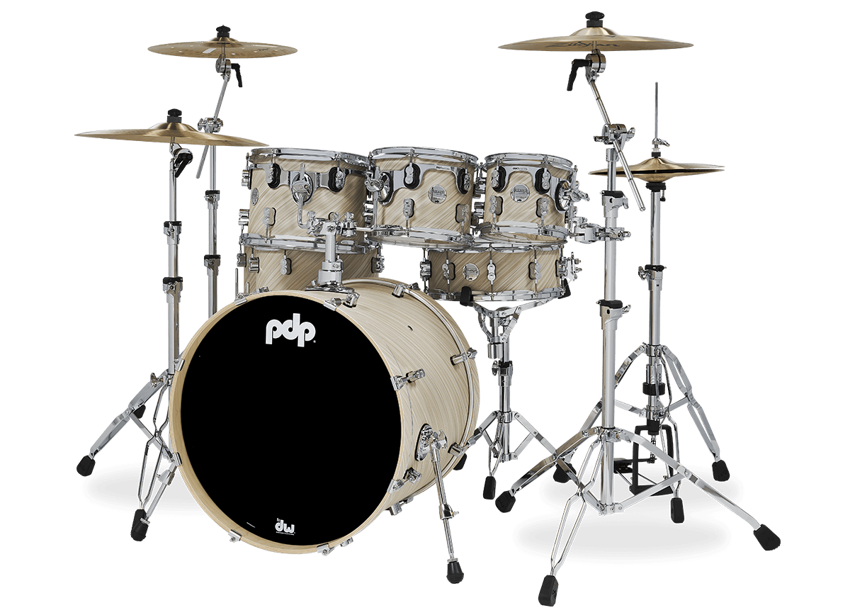 Pdp Pdcm2217ti Shellset Concept Maple - 6 FÛts Et + - Twisted Ivory - Standard drum kit - Variation 2