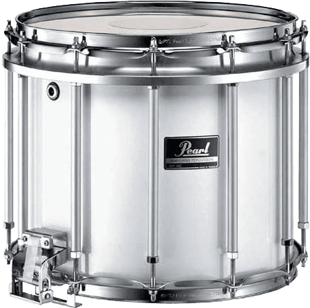 Pearl Caisse Claire De Fanfare Competitor 14x12 Pure White - Pure White - Snare Drums - Main picture
