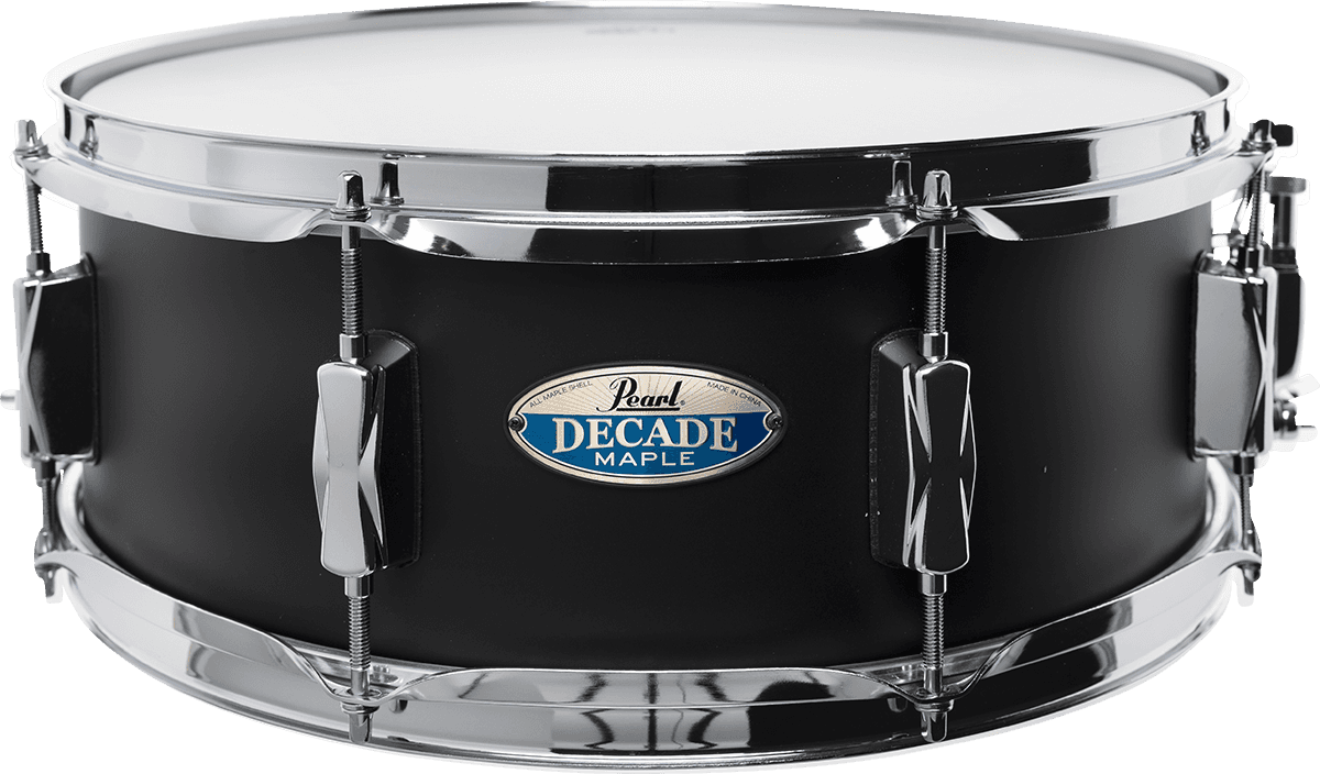 Pearl Decade Maple 14x5,5 Satin Slate Black - Satin Slate Black - Snare Drums - Main picture