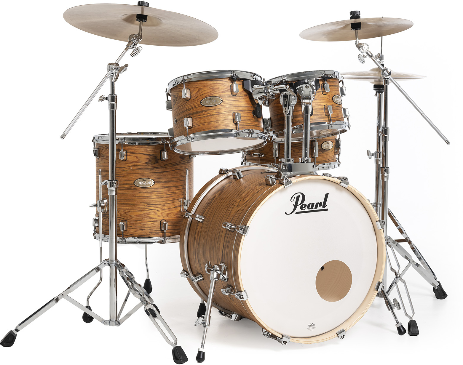 Pearl Dmpa905c-876 Fusion + Hwp-834 5 Futs - Satin Caramel Veil - Fusion drum kit - Main picture