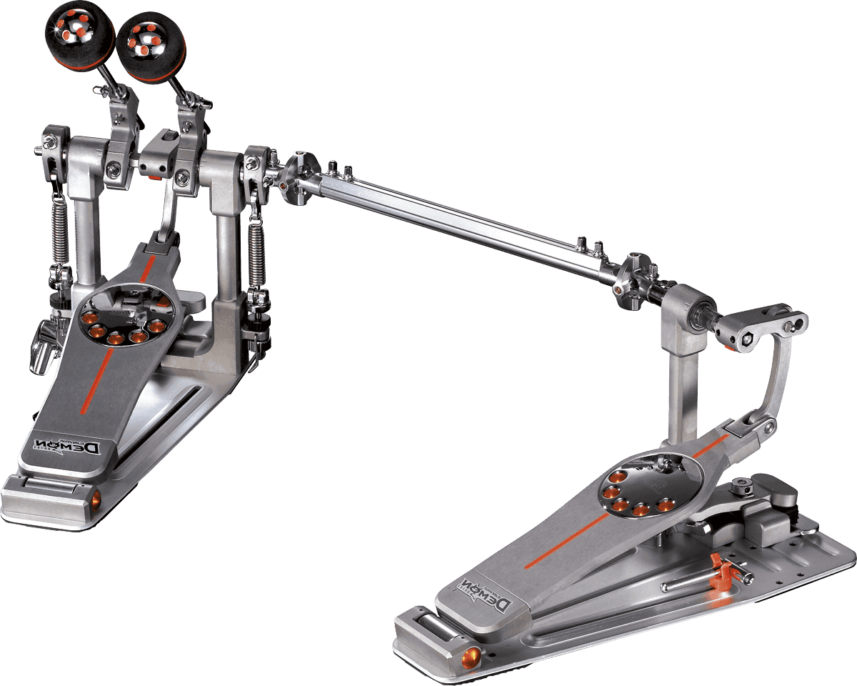 Pearl P3002d   Eliminator Demon Double Gaucher - Bass drum pedal - Main picture