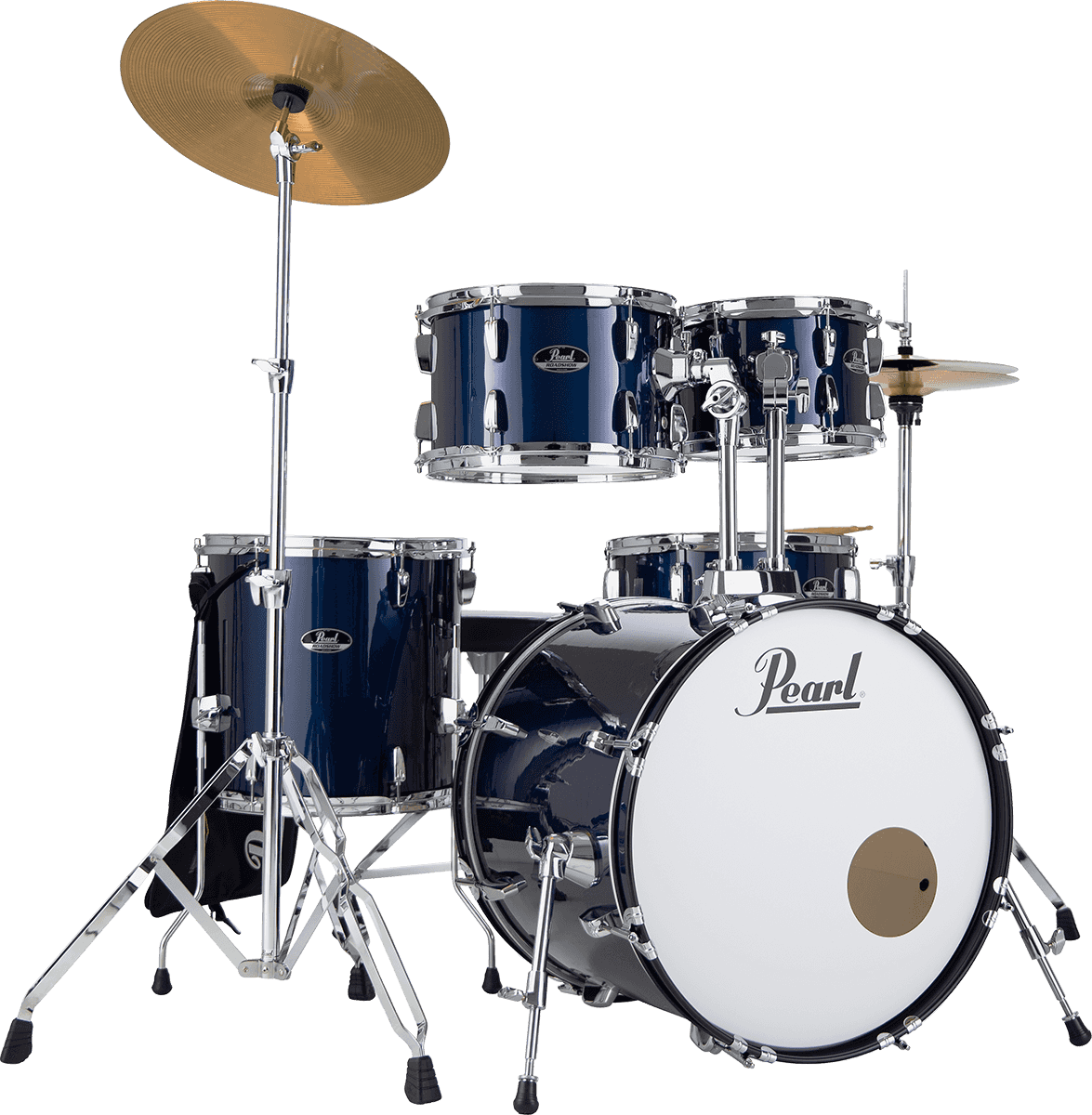 Pearl Roadshow Fusion 20'' - 5 FÛts - Royal Blue Metallic - Fusion drum kit - Main picture
