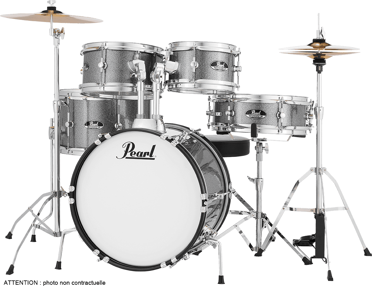Pearl Roadshow Junior Kit 5 Futs 16 - 5 FÛts - Grindstone Sparkle - Junior drum kit - Main picture