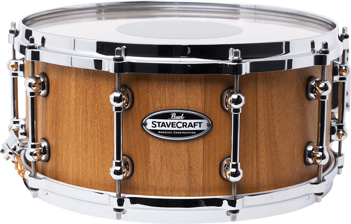 Pearl Stavecraft  Makha 14 X 6.5 - Naturel - Snare Drums - Main picture