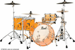 Rock drum kit Pearl CRB524FPC-732 Crystal Beat 2TB Rock 22 - 4 shells - Tangerine glass