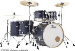 Rock drum kit Pearl Decade Maple Hyper Rock Studio 22 Ultramarine Velvet - Ultramarine velvet
