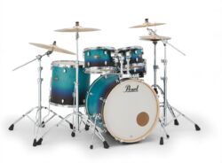 Rock drum kit Pearl Decade Maple Stage 22 - Azure Daybreak - 5 shells - Azure daybreak