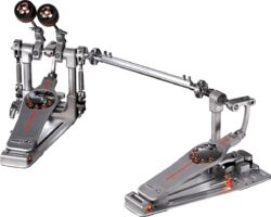 Bass drum pedal Pearl P3002D ELIMINATOR DEMON DOUBLE GAUCHER
