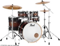 Fusion drum kit Pearl Decade Maple Rock 22 - Satin brown burst