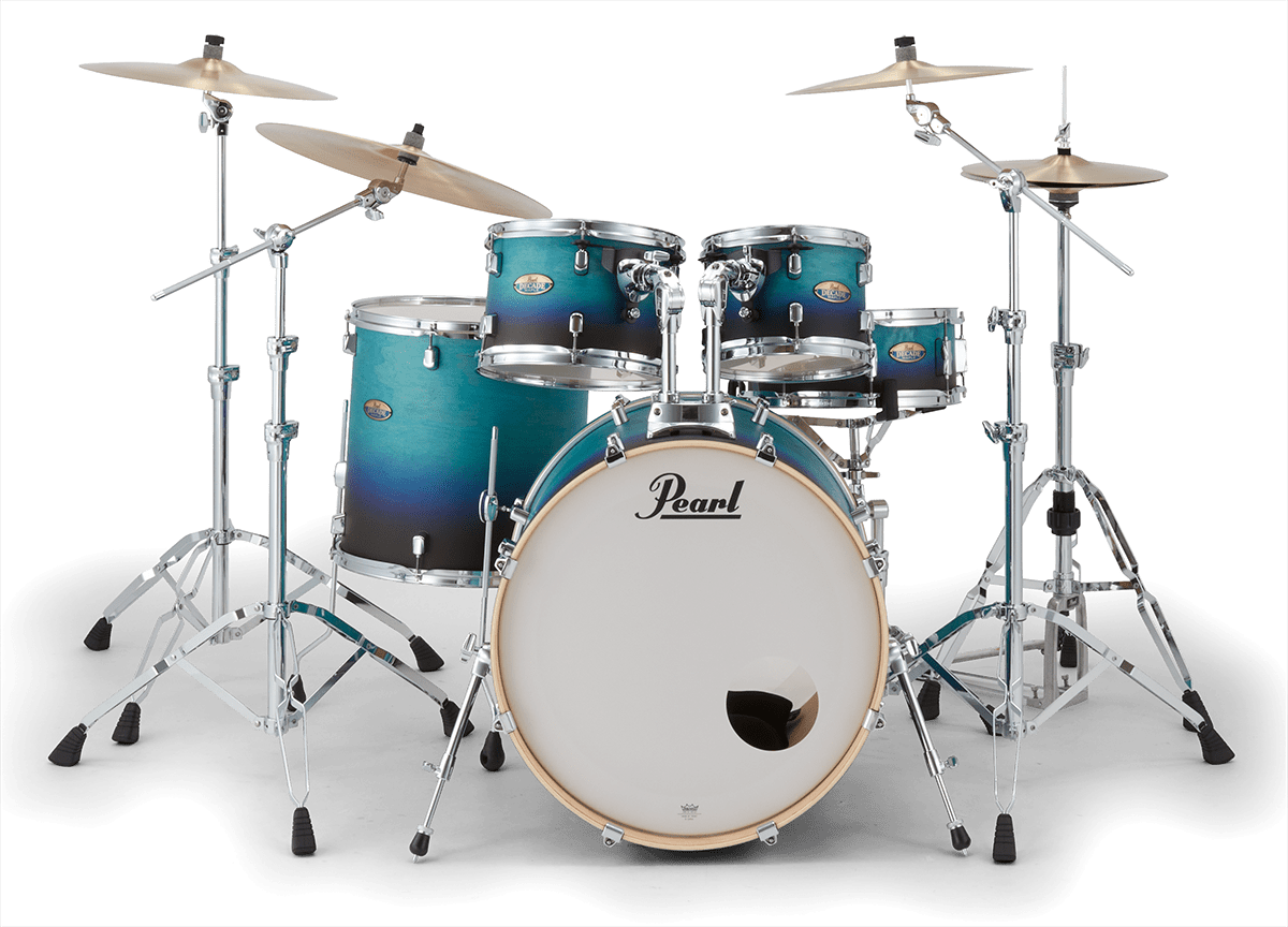 Pearl Decade Maple Stage 22 - Azure Daybreak - 5 FÛts - Azure Daybreak - Rock drum kit - Variation 1