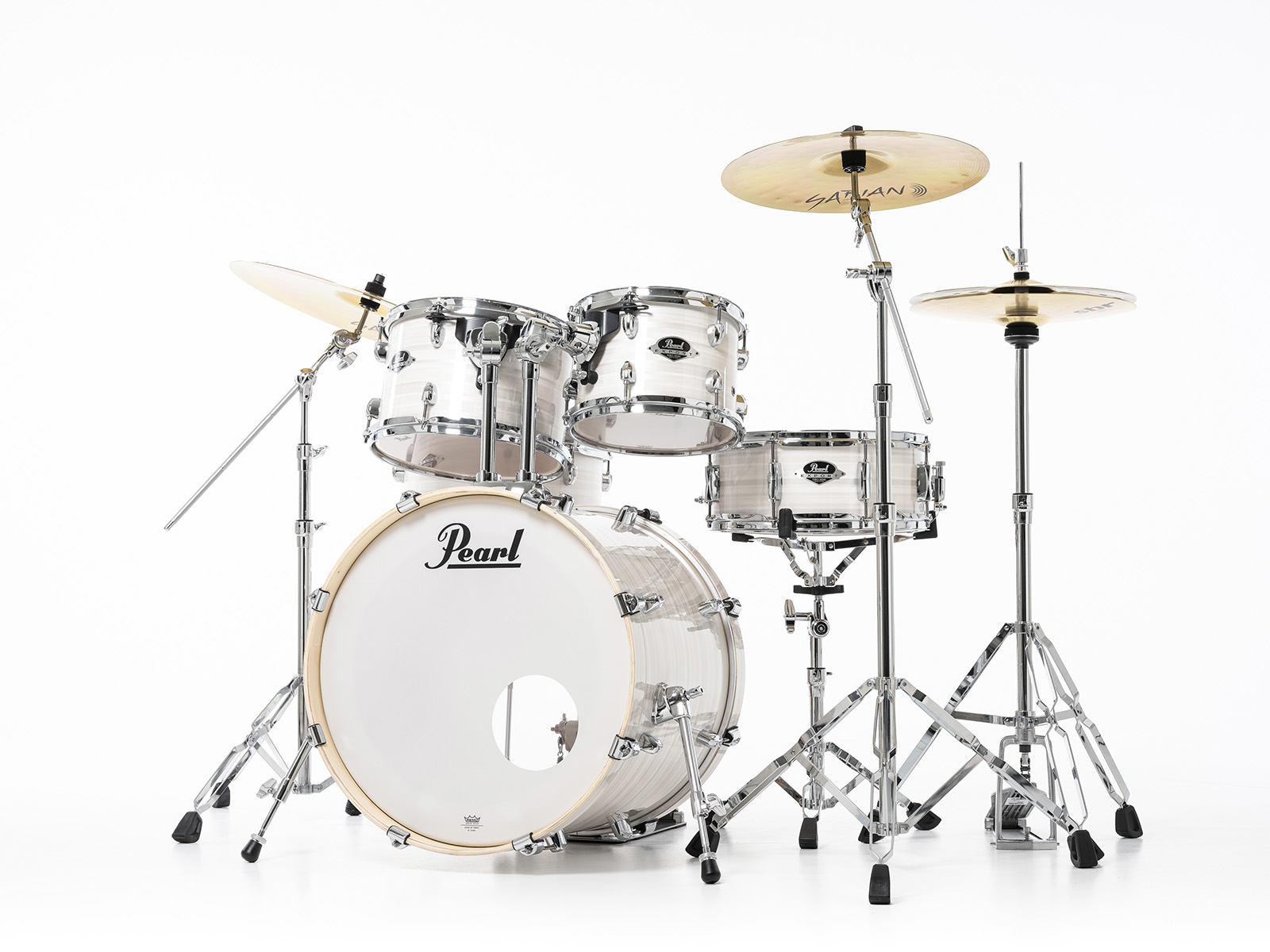 Pearl Export Fusion 20 - Slipstream White - Fusion drum kit - Variation 2