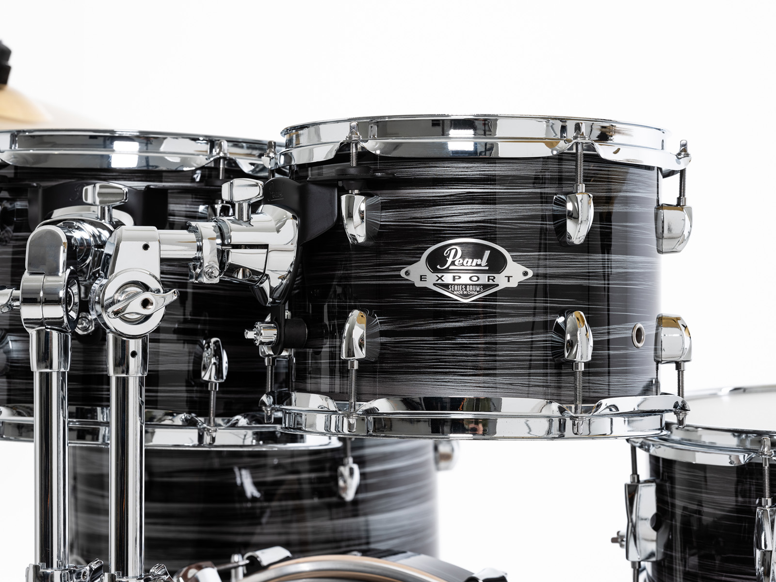 Pearl Export Fusion 20'' - 5 FÛts - Graphite Silver Twist - Fusion drum kit - Variation 5