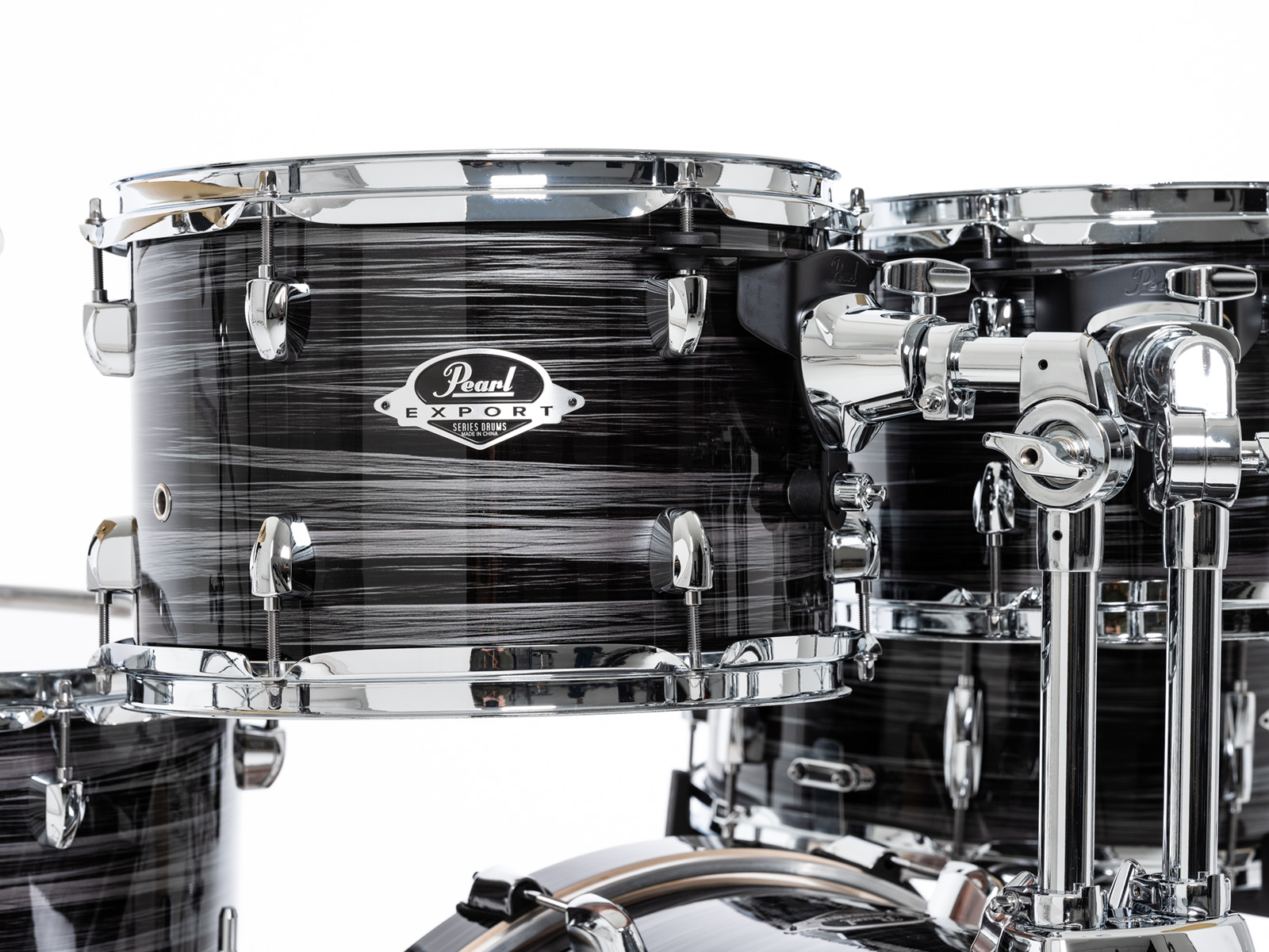 Pearl Export Fusion 20'' - 5 FÛts - Graphite Silver Twist - Fusion drum kit - Variation 7