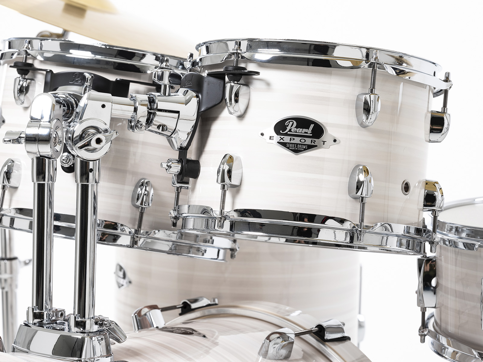 Pearl Export Fusion 20 - Slipstream White - Fusion drum kit - Variation 8