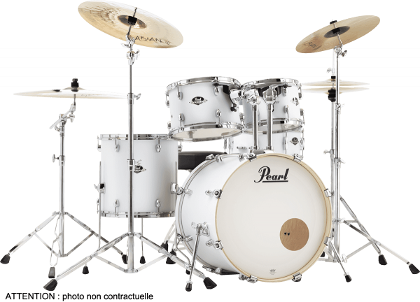 Junior drum kit Pearl EXPORT STANDARD 22 5 FUTS - Matte white