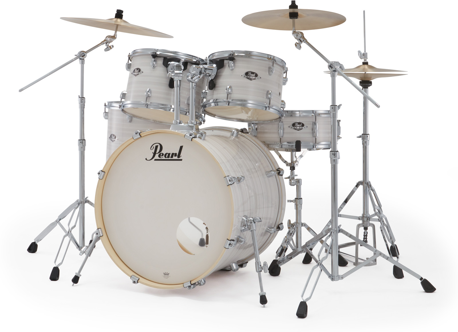 Pearl Export Standard 22'' - 5 FÛts - Slipstream White - Standard drum kit - Variation 2