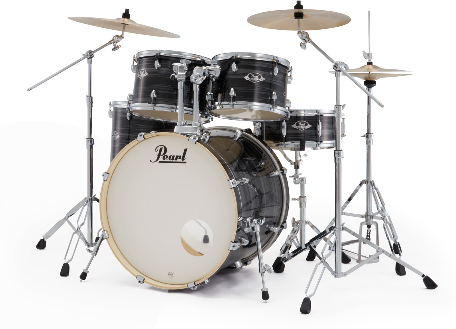 Pearl Export Standard 22'' - 5 FÛts - Graphite Silver Twist - Standard drum kit - Variation 2