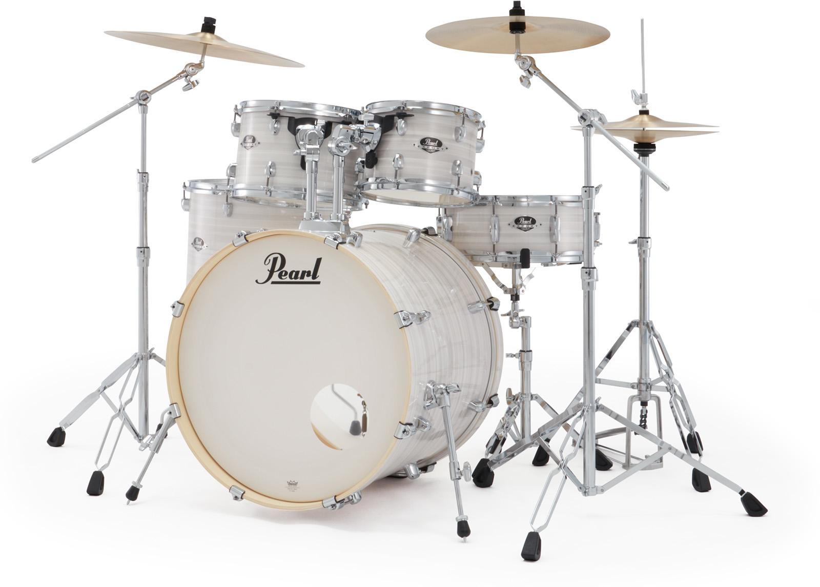 Pearl Export Standard 22'' - 5 FÛts - Slipstream White - Standard drum kit - Variation 1