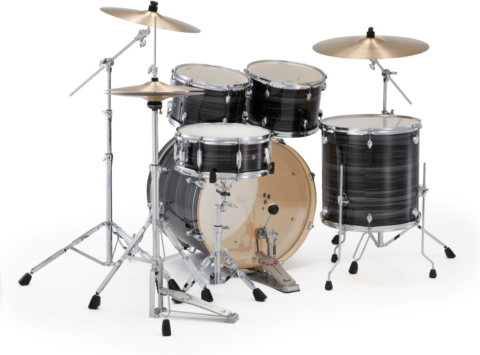 Pearl Export Standard 22'' - 5 FÛts - Graphite Silver Twist - Standard drum kit - Variation 3