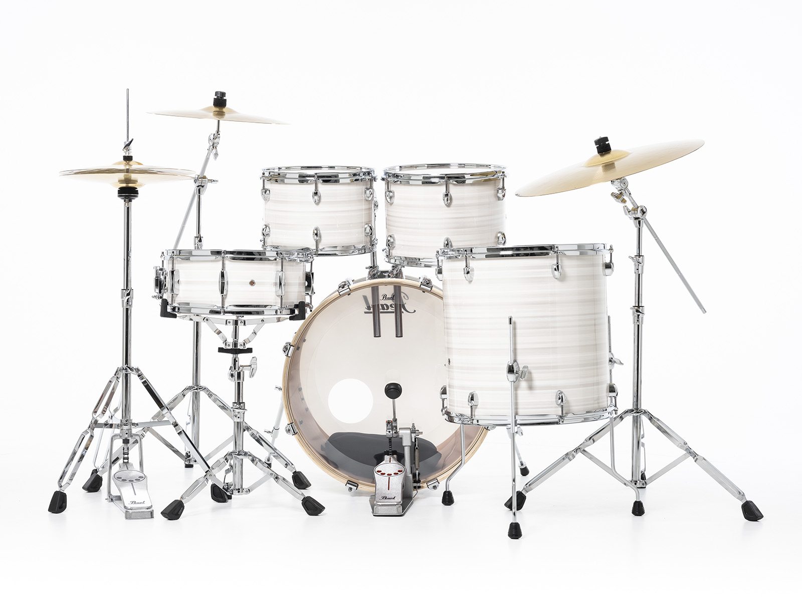 Pearl Exx725brc-777 Export Standard - Slipstream White - Standard drum kit - Variation 3