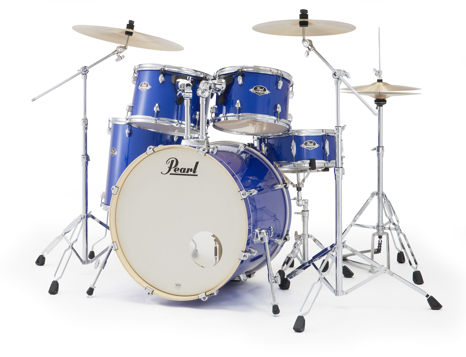Pearl Exx725nbrc-863 Export Standard 22 - Midnight Blue - Standard drum kit - Variation 1
