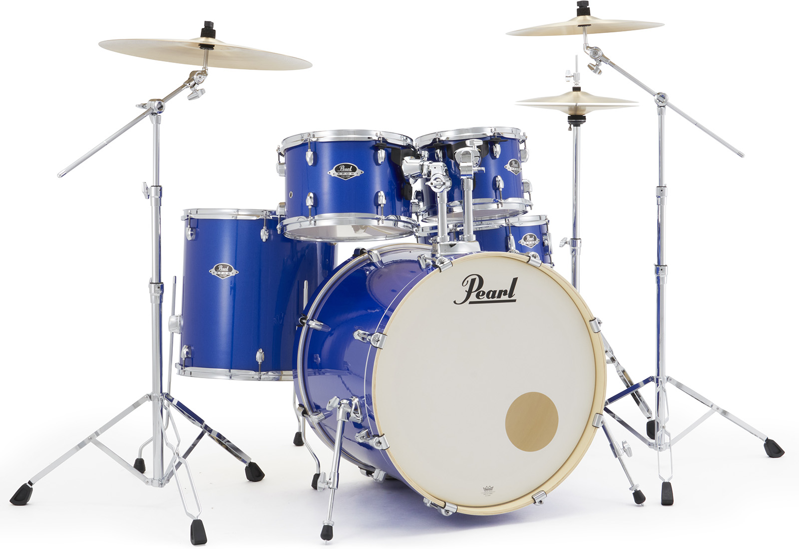 Pearl Exx725sbrc-863 Export Rock 22 - Midnight Blue - Rock drum kit - Variation 2