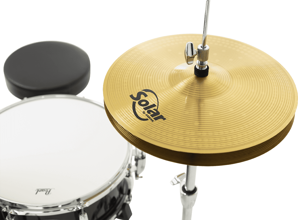 Pearl Fusion 20 - 5 FÛts - Jet Black - Fusion drum kit - Variation 3