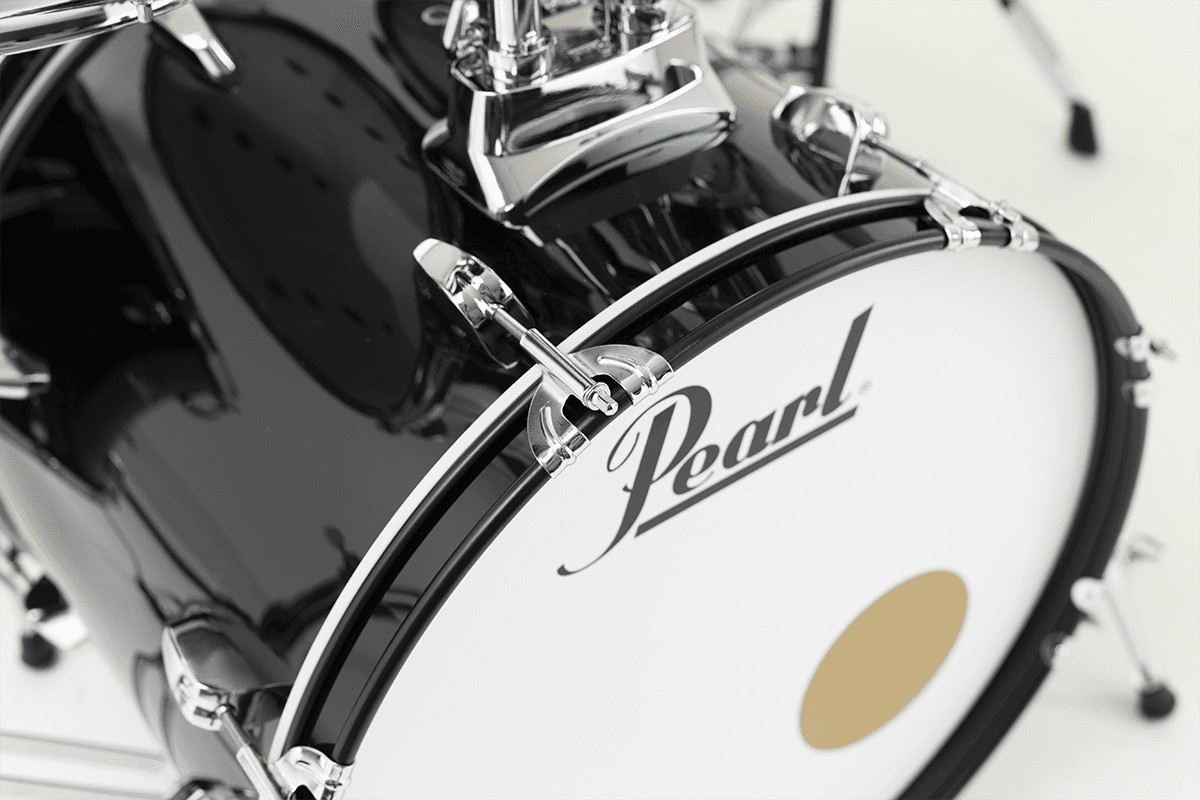 Pearl Fusion 20 - 5 FÛts - Jet Black - Fusion drum kit - Variation 4