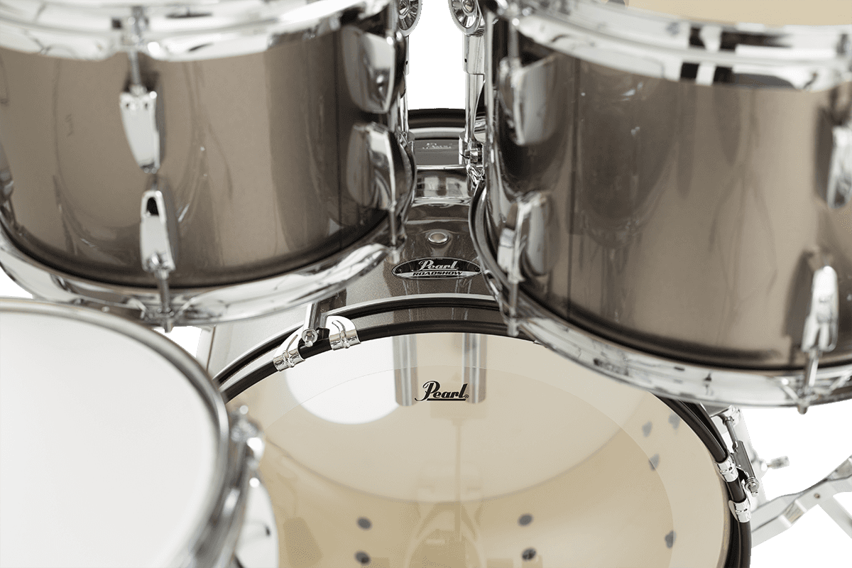 Pearl Roadshow 18 Bronze Metallic + Solar Sabian - 5 FÛts - Bronze Metallic - Jazz drum kit - Variation 2