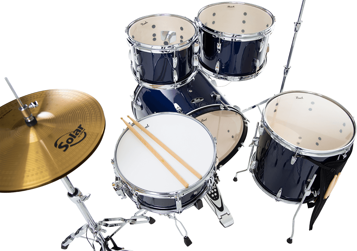 Pearl Roadshow Fusion 20'' - 5 FÛts - Royal Blue Metallic - Fusion drum kit - Variation 1