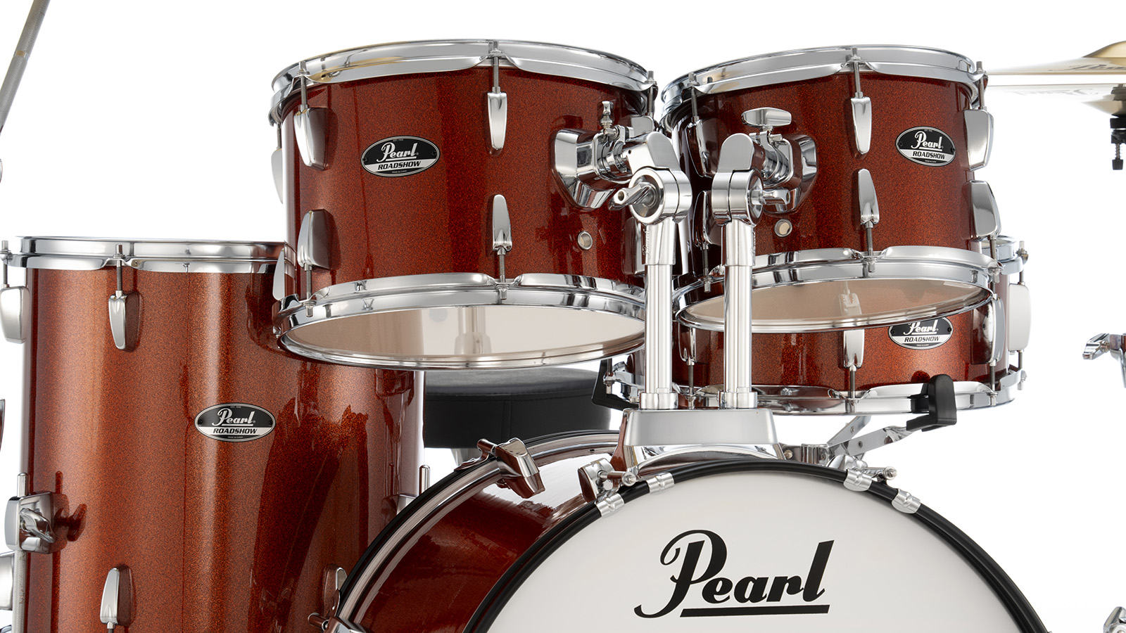 Pearl Roadshow Fusion 20'' - 5 FÛts - Burnt Orange Sparkle - Fusion drum kit - Variation 3