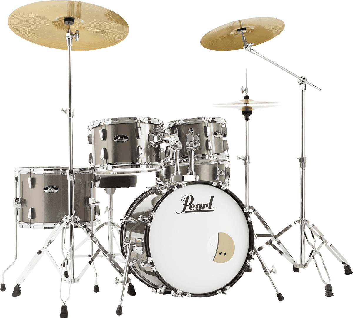 Pearl Roadshow Plus Junior 18'' + Pack Sabian Solar 3 Cy - 5 FÛts - Bronze Metallic - Junior drum kit - Variation 1