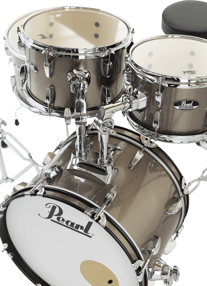Pearl Roadshow Plus Junior 18'' + Pack Sabian Solar 3 Cy - 5 FÛts - Bronze Metallic - Junior drum kit - Variation 3