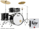 Roadshow Plus Rock 22'' + Pack Sabian Solar 3 Cymbales - 5 shells - jet black