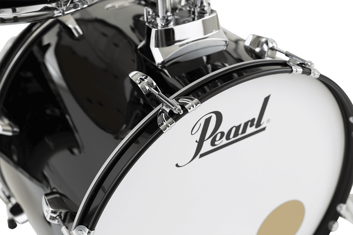 Pearl Roadshow Plus Rock 22'' + Pack Sabian Solar 3 Cymbales - 5 FÛts - Jet Black - Rock drum kit - Variation 4