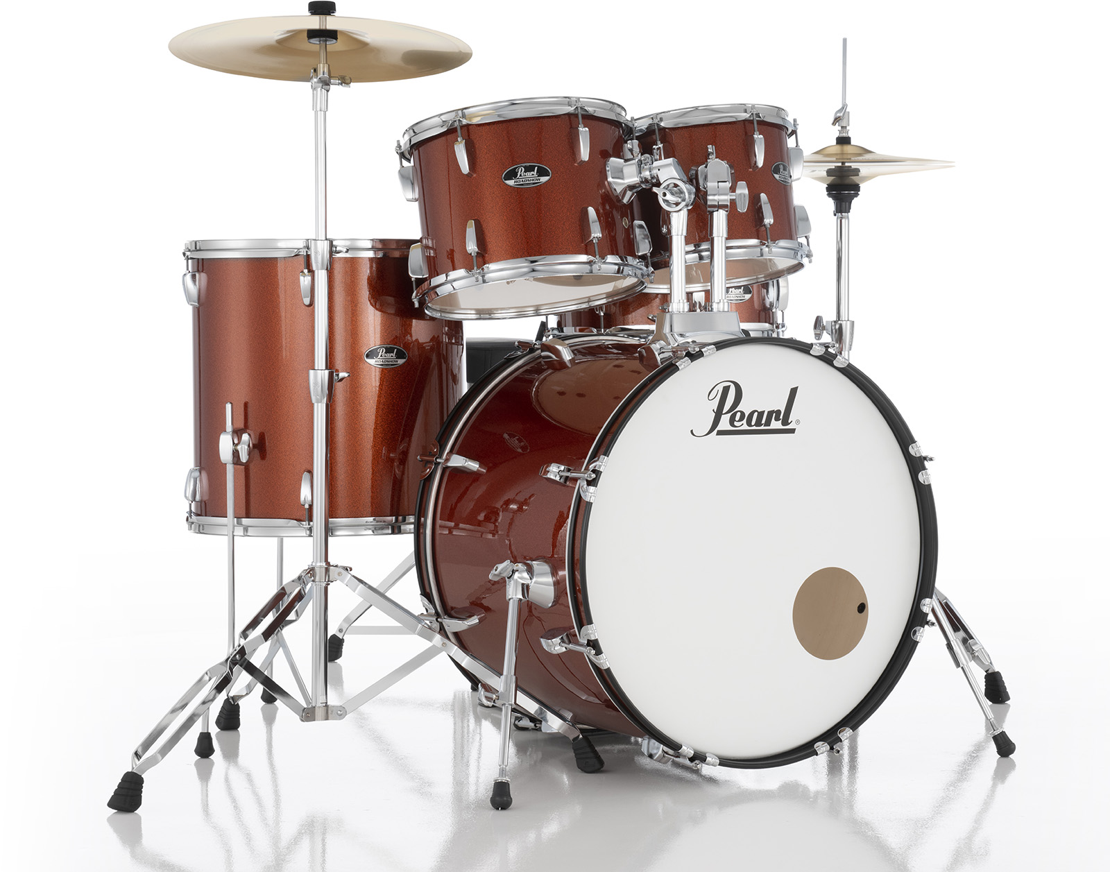 Pearl Roadshow Rock 22'' - 5 FÛts - Burnt Orange Sparkle - Rock drum kit - Variation 1
