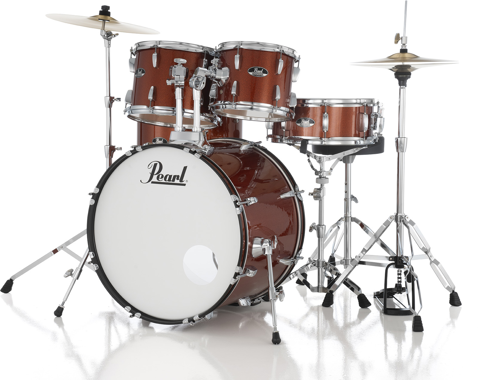 Pearl Roadshow Rock 22'' - 5 FÛts - Burnt Orange Sparkle - Rock drum kit - Variation 5